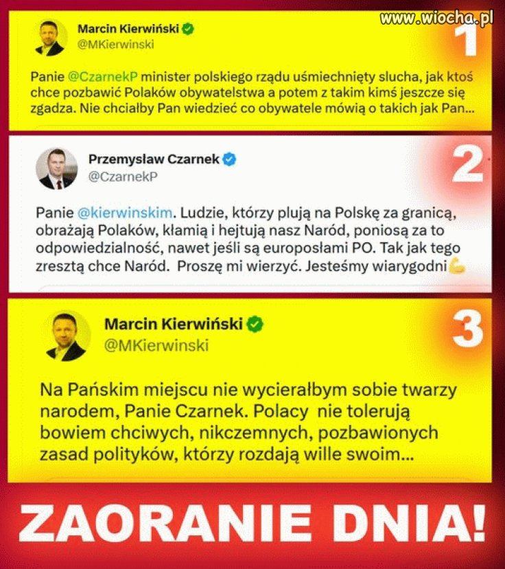 Piękne zaoranie Czarnka