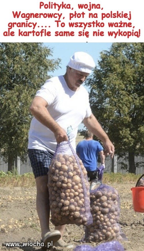 Dziadzio Sasza wie, że są sprawy ważne,