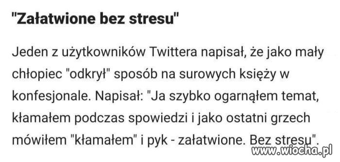 Spowiedź ogarnięta
