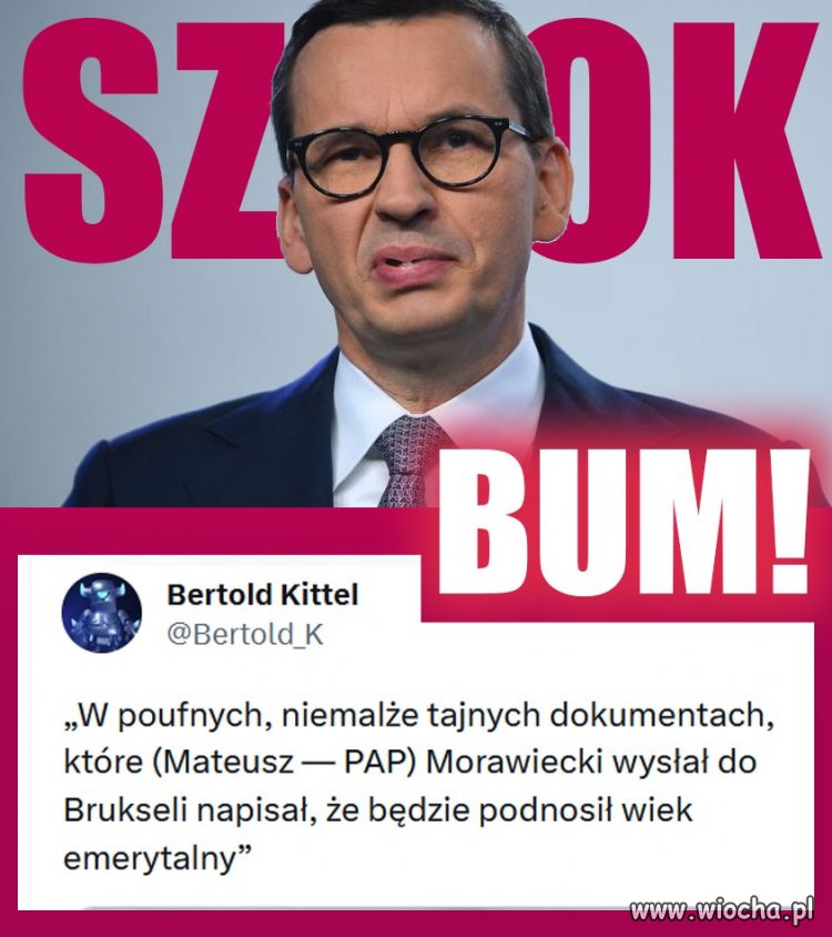 Widocznie znał już wyniki październikowego referendum