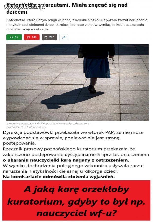To nic nowego. KK i jego kler prześladuje ludzi od IV wieku.