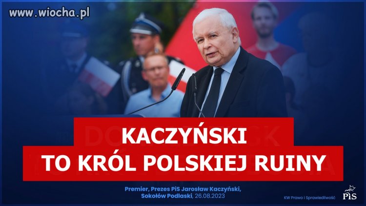 Taki osz©zany i niedomyty, nie mógłby być królem niczego innego