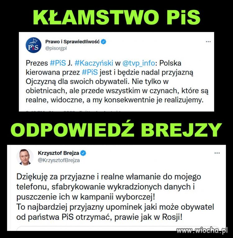 Ja PiSowi dziękuję za taką katofaszystowską ''przyjaźń ''.