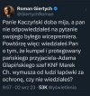 Panie Romanie...krasnal ogrodowy, ledwie wie jak dzis dzien...