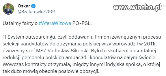 Inaczej być nie mogło. wina Tuska