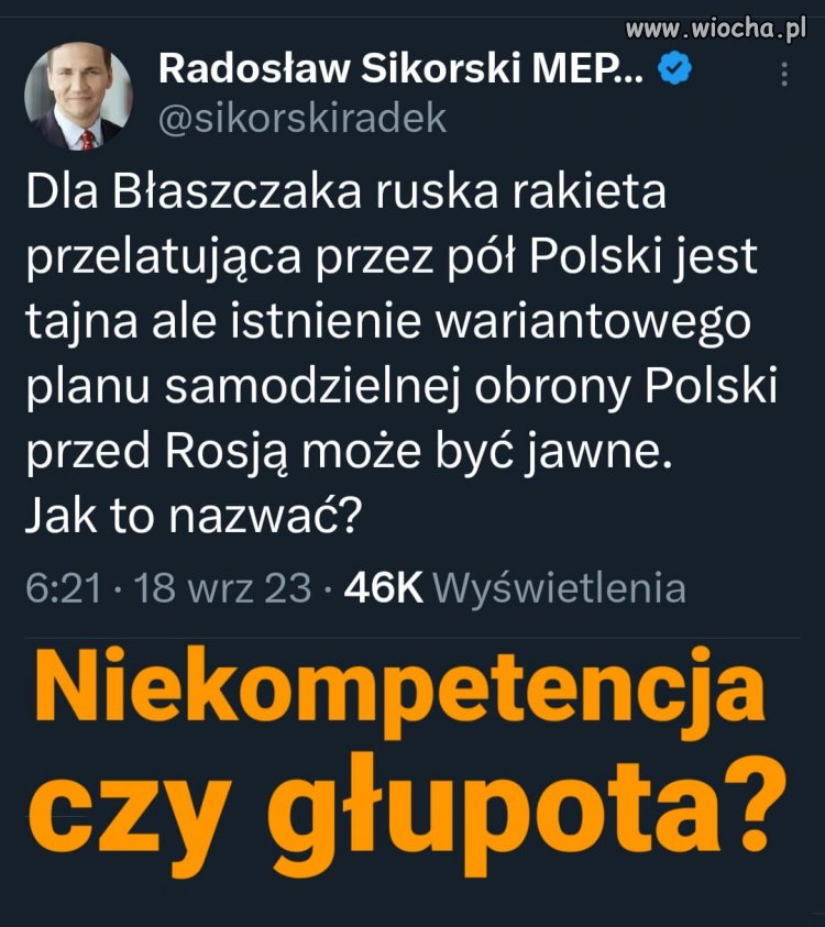 Uświadomcie sobie ludzie, że to jest celowy sabotaż,