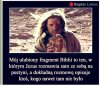 No bo sobie autor Biblii wyśnił przecież