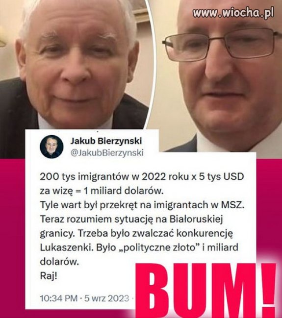 No proszę kolejny orzeł z PiS...I kto przytulił te pieniądze