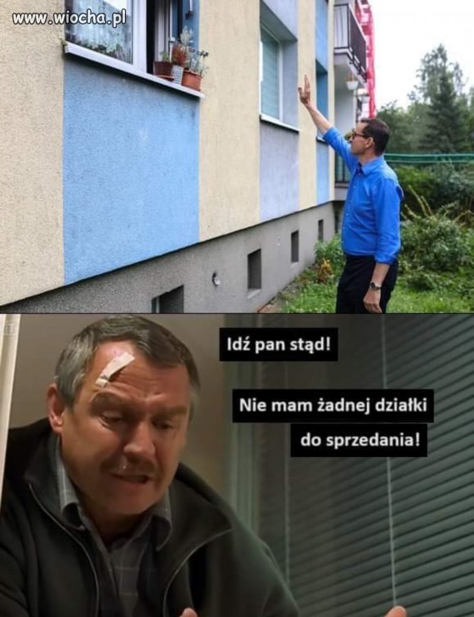 Ma pan jakąś działeczkę? 