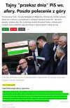 Instrukcje, z którymi politycy PiS idą do mediów, by powtarzać partyjną narrację.