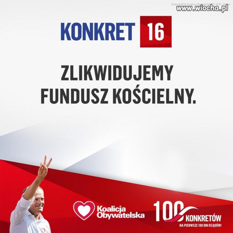 Wypowiedzieć konkordat, opodatkować kler. 