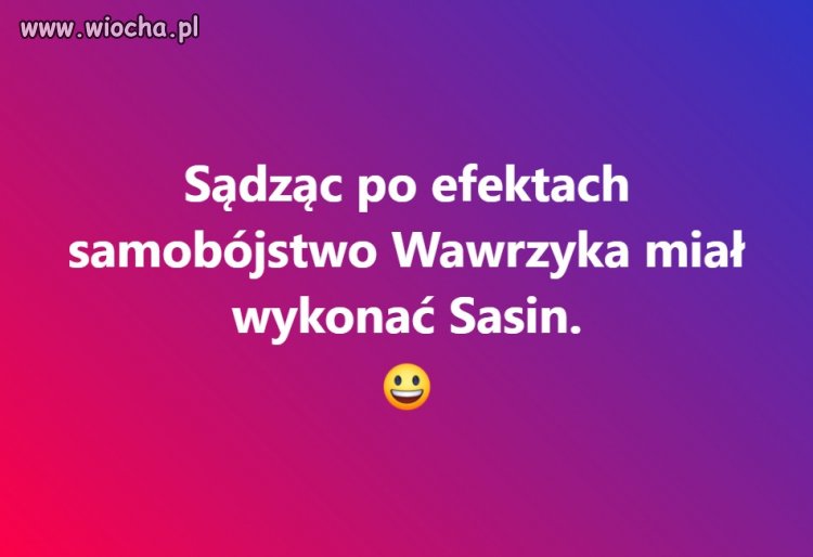 To jedyne wytłumaczenie