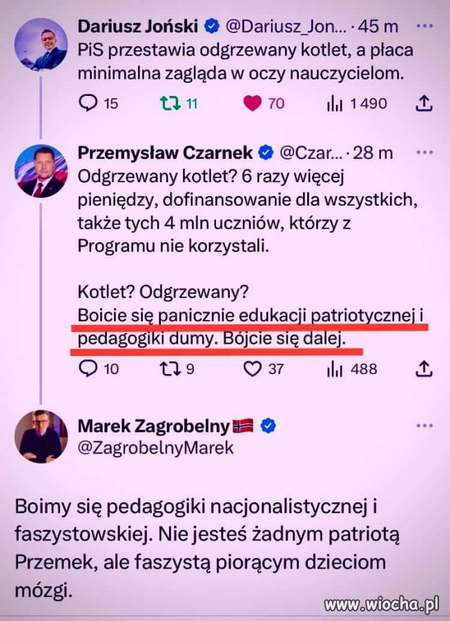Edukacja patriotyczna i pedagogika dumy. Jprdl!!!