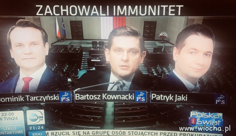 Brejza zrzekł się immunitetu