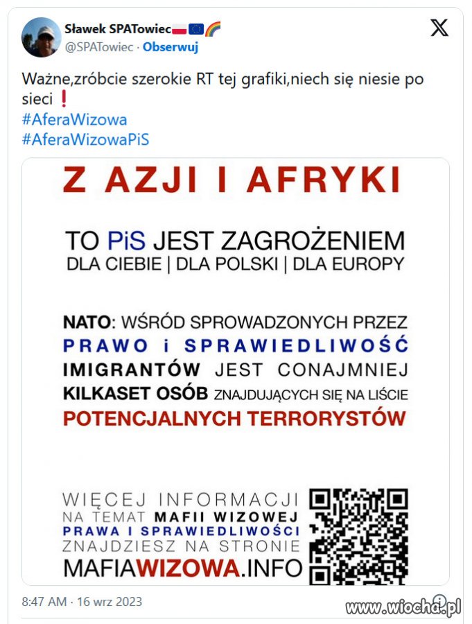Skrót PiS: "Przemyt i Szmal"!