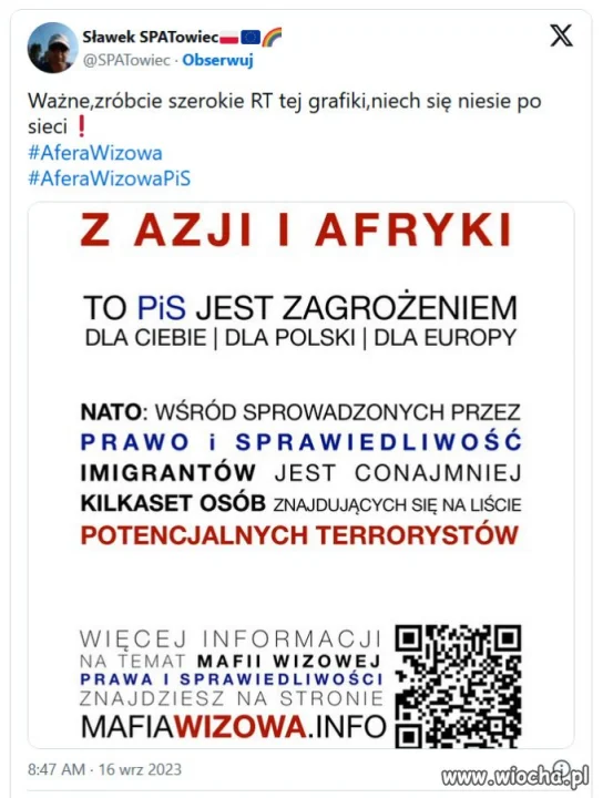Skrót PiS: "Przemyt i Szmal"!