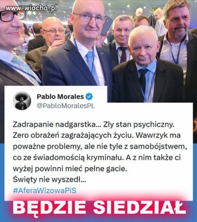 Niech powie prawdę, przecież on był tylko figurantem.