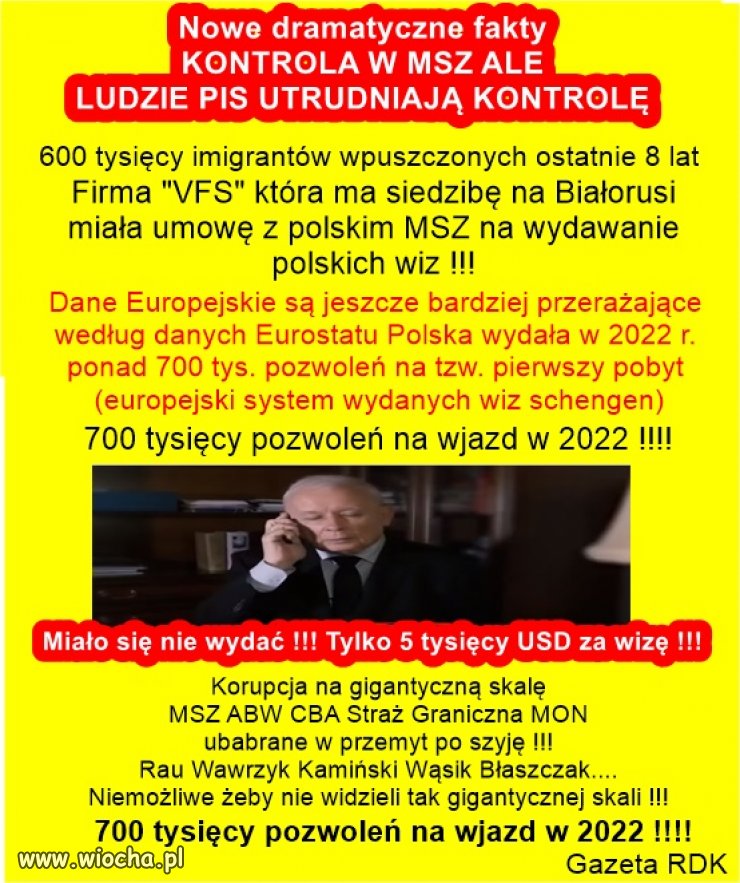 Korupcja na gigantyczną skalę. 