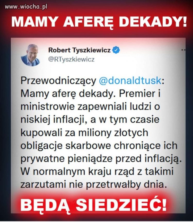 Kolejny przewał pisowskich złodziei 