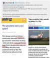 To było echo nalegań na pilota, żeby lądował.
