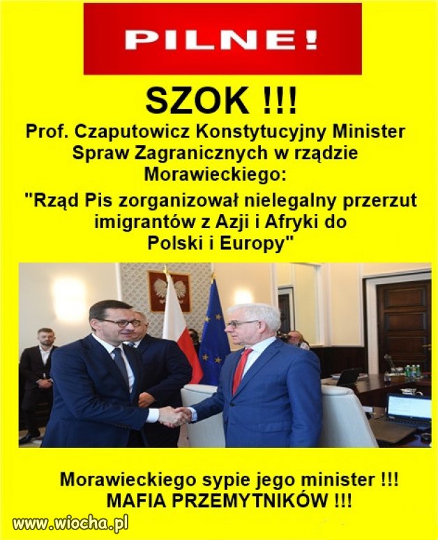 Wojna hybrydowa pisuaru przeciw Polsce, Polakom i UE!