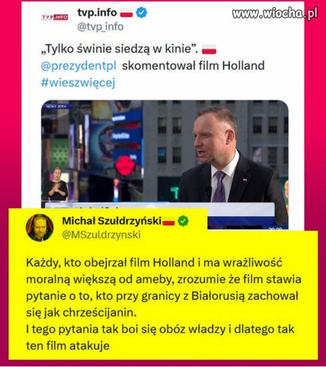 Nie dziwi taka wypowiedź Maliniaka.