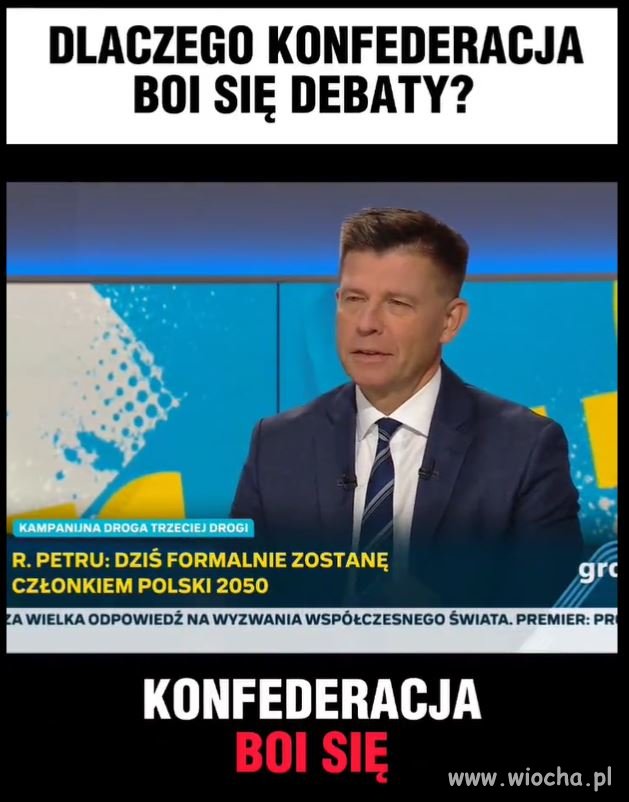Konfederacja boi się debaty?