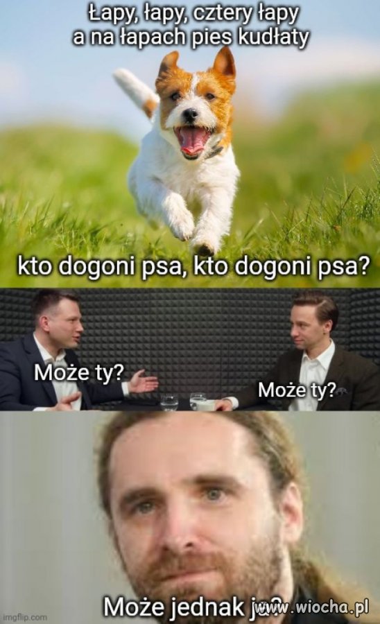 Dogoni a potem zje