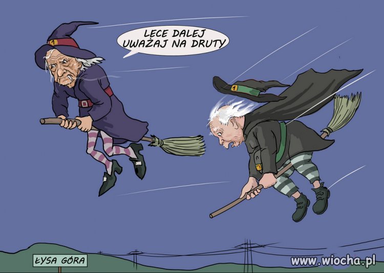 Sabat jedynek PiSu...na Łysa Góre!