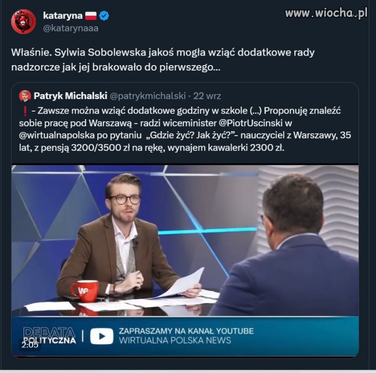 Byt określa świadomość takich jak wiceminister.