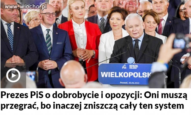 I tu trzeba mu przyznać rację