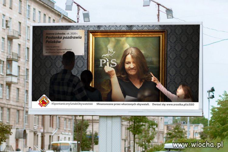 Projekt bilborda z okręgu sieradzkiego