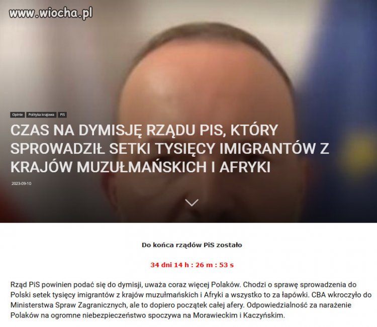 Rząd PiS powinien natychmiast podać się do dymisji!