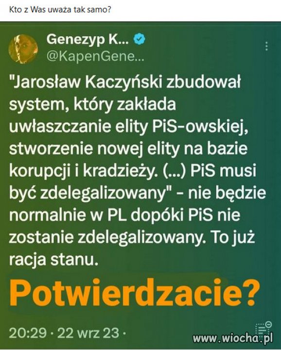 Kaczyński wzoruje się na Leninie, Stalinie i Hitlerze!