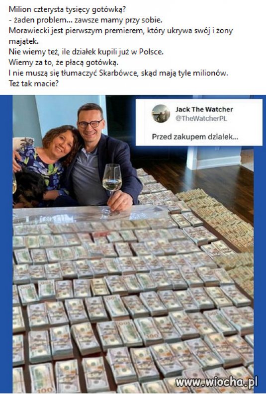 Pralnia brudnych pieniędzy Morawieckiego...