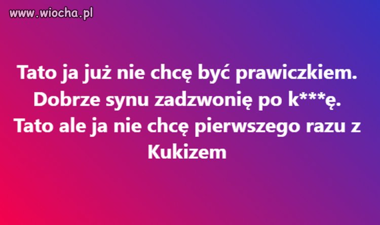Tak to sobie wymyślił