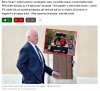 Chyba nie słuchał przekazu dnia... 