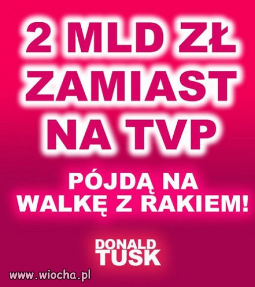 Zamiast na partyjna propagande, dla dobra Polakow!