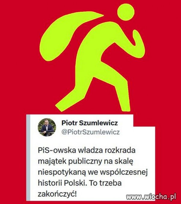 Hasło wyborcze PiSu: 