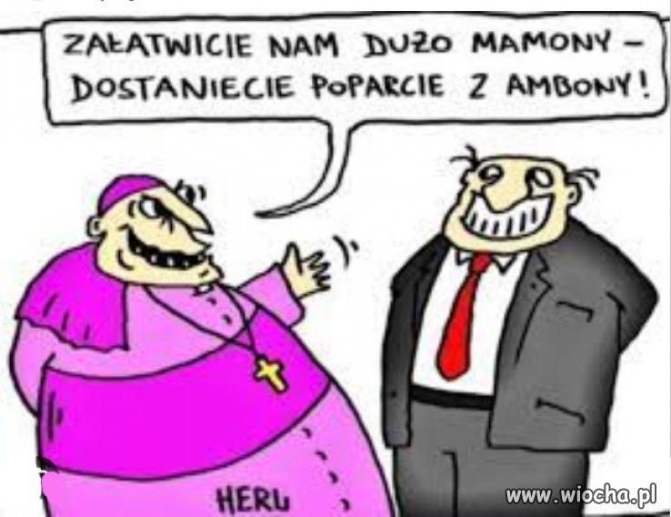 Dlatego PiS taki szczodry, dla sekty kościoła...