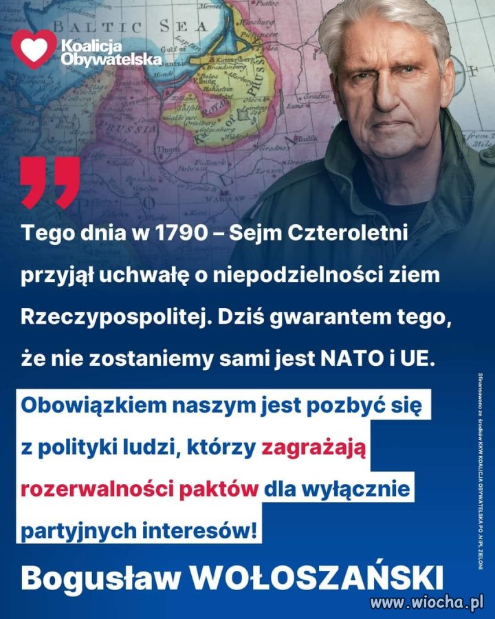 Wybór jest prosty - albo silna Polska z naszymi sojusznikami,