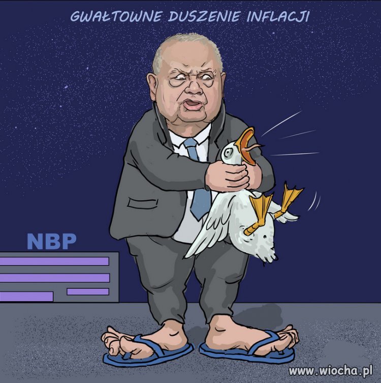 Gawędziarz naiwnych a złotówka w tym czasie idzie w pis-du