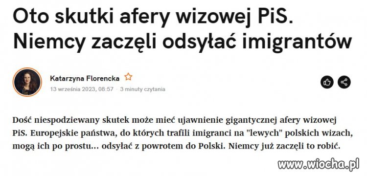To co PiSiory? Stawiamy płot na granicy z Niemcami?