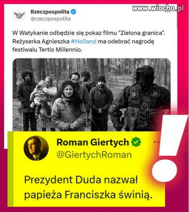No tego Anżej nie przewidział...co Wy na to katole
