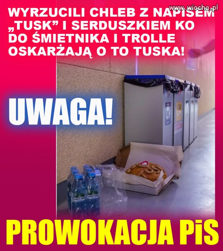 Życzę tej osobie która wyrzuciła chleb, żeby do końca życia musiała