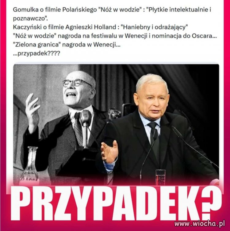 Kaczor jak Gomułka 