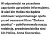 Mam nadzieję, że wszystkie kina tak postąpią. To nie Białoruś.