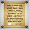 Religia to opium dla ludzkości,