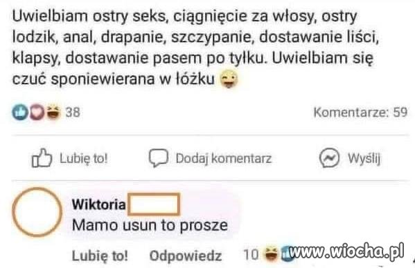 Madka się nie popisała 