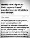 Kryminalna organizacja religijna o nazwie Kościół rzymskokatolicki jest pasożytem, 